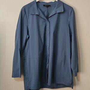 Lafayette148  New York blouse Blue L